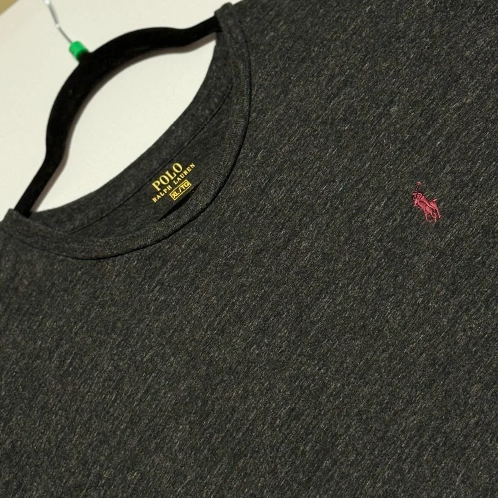 Polo by‎ Ralph Lauren Charcoal Tee T-Shirt Size XL Excellent